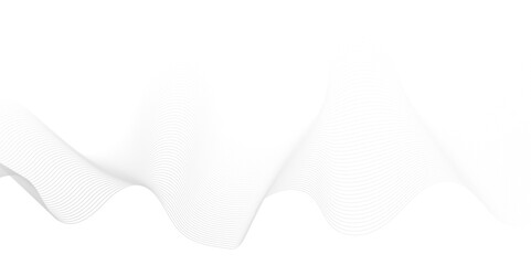 Abstract Digital wave line modern carve blend stripe line flowing futuristic technology white line glowing element line moving creative concept science technology crate for thin vector background.