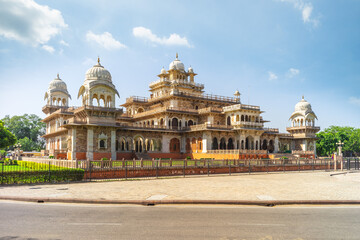 Albert Hall Museum,  the oldest museum of the state, located in Jaipur, Rajasthan, India