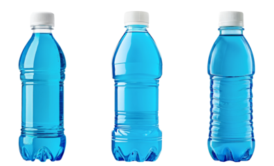 Fitness drink bottle  In White Background