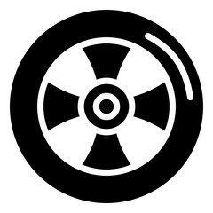 Obraz premium Tire Icon