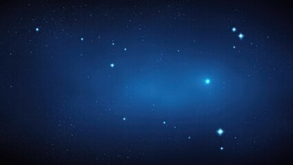 Fototapeta premium Dark Blue Glow Particle Abstract Digital Background