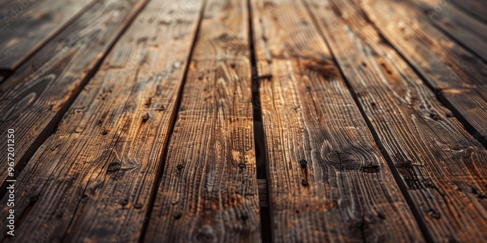 Poster Close up shot of wooden texture