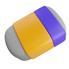 eraser 3d render