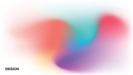Abstract Vibrant gradient mesh background vector. Saturated Colors blurred fluid texture for Modern template for posters, ads banner, brochures, flyers, covers, websites. © TWINS DESIGN STUDIO