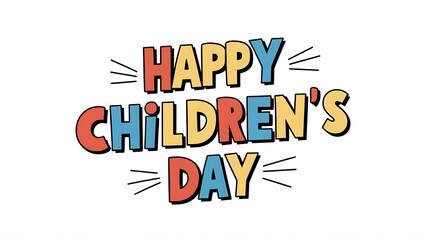 Children’s Day, Happy Children’s Day, childrens day, Happy childrens day, Vector Illustration Art. Children’s Day Poster, childrens day Banner, Poster, Banner, Story.  