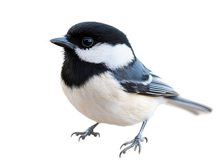 a black and white bird