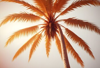An isolated tree on white and different colour  background
