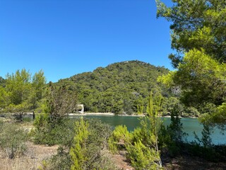 Lastovo island in Croatia landscape