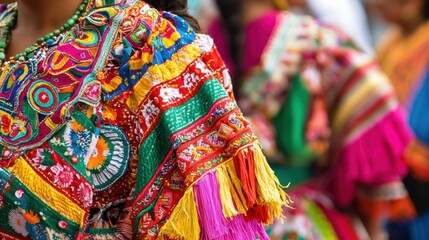 Vibrant Ethnic Costumes and Textiles from Diverse Cultural Around the World