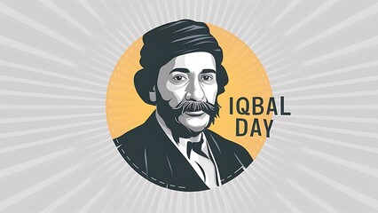  Iqbal Day, Poster, Banner,