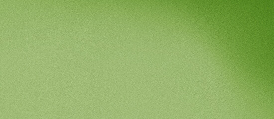 Grainy green gradient background with blazing light and noise texture effect banner in the background