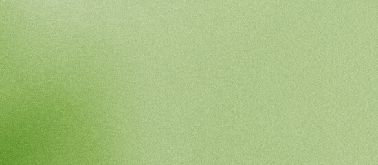 Grainy green gradient background with blazing light and noise texture effect banner in the background
