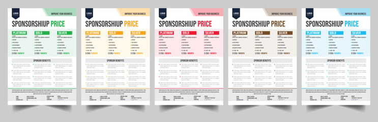 Technical Data Sheet layout template. Product Catalogue & modern Event Schedule conference design template, Minimalist product brochure template, corporate flyer, business flyer, sponsorship Template
