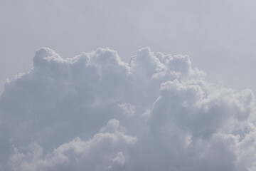 The sky is cloudy and grey background and texture.