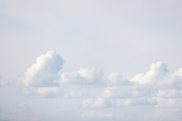 The sky is filled with clouds, creating a sense of calm and serenity