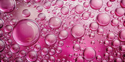 Pink bubbles and water droplets background, pink, bubbles, water drops, abstract, texture, colorful, vibrant, pastel