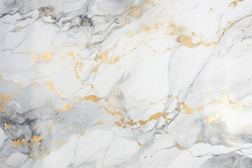 Processed collage of white and gold marble texture. Background for banner, backdrop or texture
