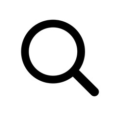 search　探す　シンプルな黒のアイコン