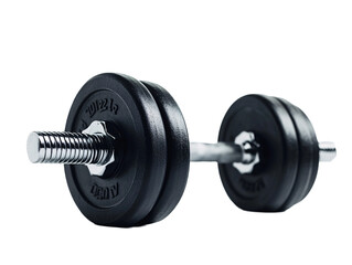 Naklejka premium a close-up of a dumbbell