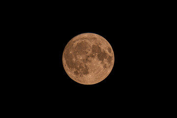Vollmond am Nachthimmel