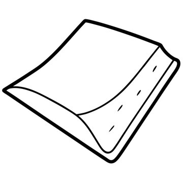 black and white notebook open clip art preview