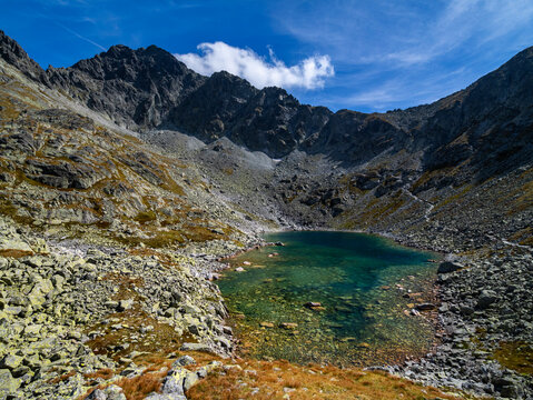 Tatry Słowacja - Kocioł pod Polskim Grzebieniem, Polski Grz&hellip;