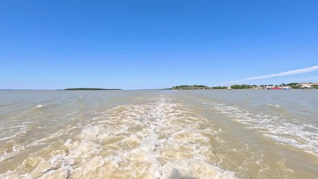 Boat Ride on Blaye River