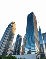 Fototapeta premium Metropolitan Giants: A Vision of the Future