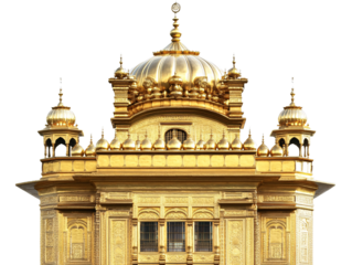 a gold building with a dome on top