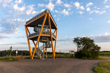 Aussichtsturm in der R&uuml;digsdorfer Schweiz am Karstwanderweg 