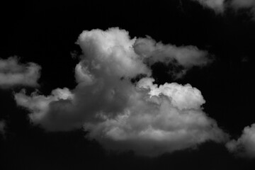  雲、積乱雲、暗黒