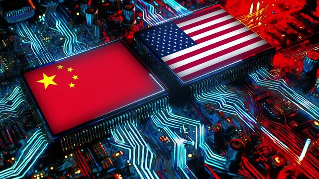 US-China Chip War: The Battle for Semiconductor Dominance &ndash; An Animation