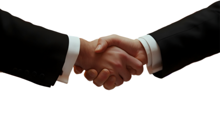 Business Partnership Agreement Hands Shake Negotiation Meeting
