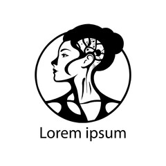 Caduceus - Medical Snake Logo Icon Vector Eps Isolated on White