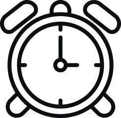 Clock Outline Icon