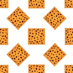 Pattern homemade cookie different taste in pastry biscuit