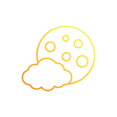 Full Moon vector icon