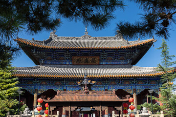 The Anle Temple in Changzhi, Shanxi Province.