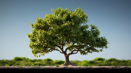 Fototapeta premium A photo of a guava tree