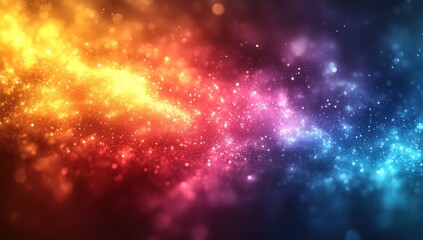 Naklejka premium Abstract Colorful Sparkle Background