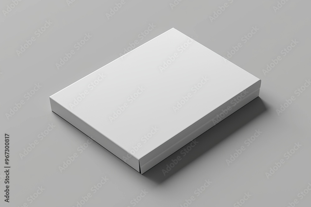 Aufkleber mockup of a vertically oriented business card isolated over a gray background.