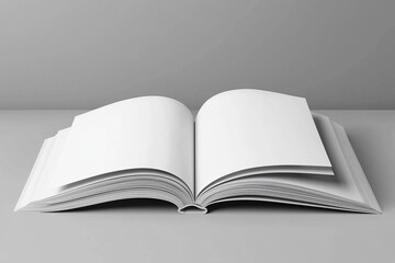 Obraz premium The #1 3D illustration mockup for a US Letter magazine or brochure