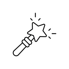 Magic Wand vector icon