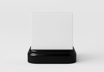 This is a clear plastic and acrylic table talkers promotional upright menu table tent top sign holder 11x8 table menu card display stand picture frame for mockups and templates. It shows the