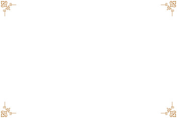 Elements of ornate vintage frames. Gold on white classic calligraphy swirls, floral motifs. Design print for greeting cards, wedding invitations, restaurant menu, royal certificates. Set 108