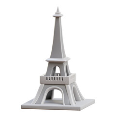 3D Model Of Eiffel Tower France Structure