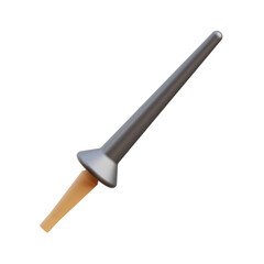 Medieval 3D Lance Weapon From United Kingdom