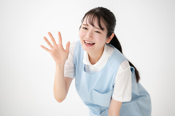 女性保育士　介護　福祉