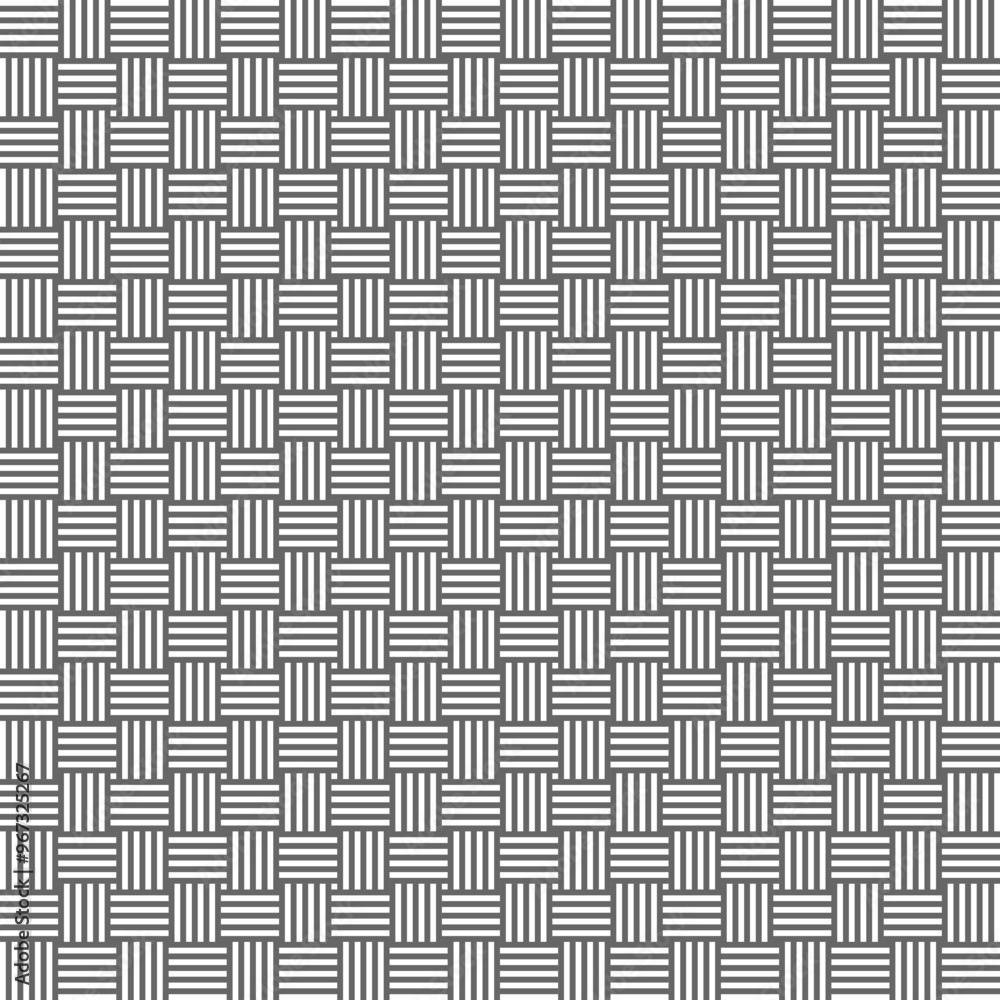 Poster wicker texture of geometric pattern. simple fabric abstract background.
