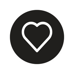 Out line Flat Icon Design With Circle